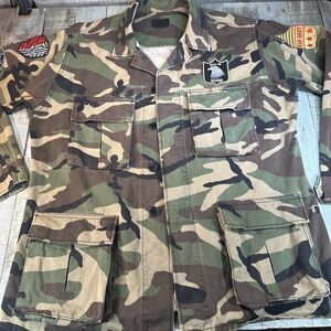 Yves SAINT LAURENT PARIS Blouson Camo Medium 2200395791011